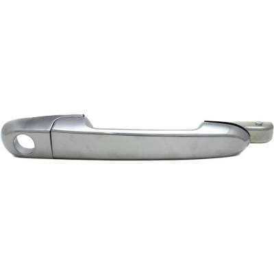 Front Driver Side Exterior Door Handle Compatible With 2006-2011 Hyundai Accent Chrome With Key Hole thumbnail 2