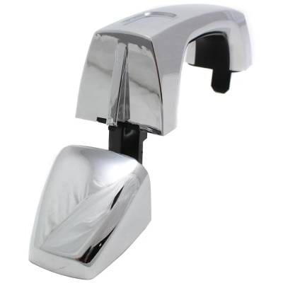 Front Or Rear Driver Side Exterior Door Handle Compatible With 2006-2010 Hummer H3t Hummer H3 Chrome thumbnail 4