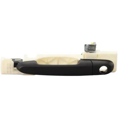 Front Driver Side Exterior Door Handle Compatible With 2006-2011 Hyundai Accent Textured Black With thumbnail 4