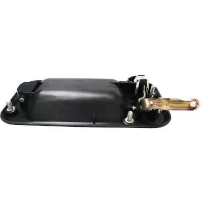 Front Driver Side Exterior Door Handle Compatible With 2003-2009 Hummer H2 Chrome Lever With Black thumbnail 8
