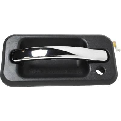 Front Left (Driver Side) Exterior Door Handle Compatible With 2003-2009 Hummer H2 Chrome Lever With thumbnail 2