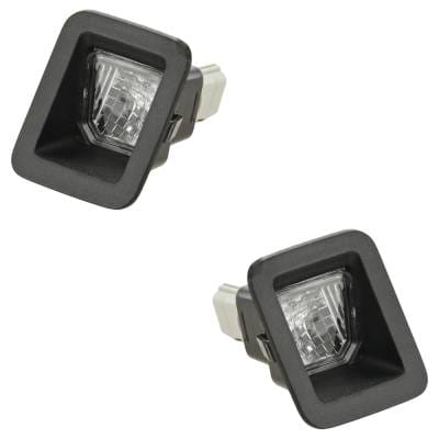 New Pair Of License Plate Light Compatible With Ford F-150 Xlt 6 Cyl 3.5L F-150 Xl 6 Cyl 3.0L thumbnail 2