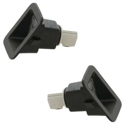 New Pair Of License Plate Light Compatible With Ford F-150 Xlt 8 Cyl 5.0L F-150 Xlt 6 Cyl 3.5L thumbnail 3