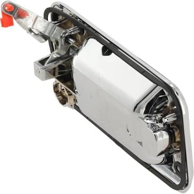 Front Driver Side Exterior Door Handle Compatible With 2003-2009 Hummer H2 Chrome With Key Hole thumbnail 8