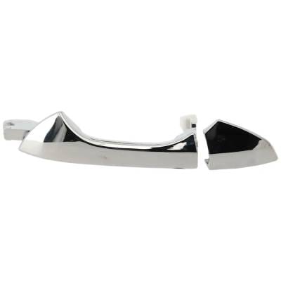 Front Or Rear Driver Side Exterior Door Handle Compatible With 2008-2012 Honda Accord Chrome Without thumbnail 2
