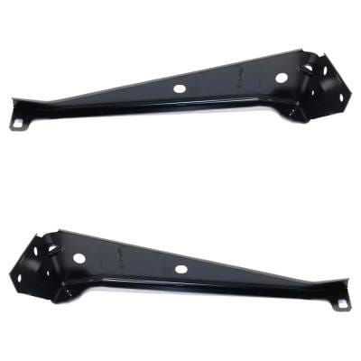 New Pair Of Grille Bracket Compatible With Ford F-150 Lariat F-150 Svt Raptor 2009-2014 By Fo1207124 thumbnail 2