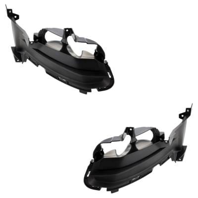 New Front Left And Front Right Fog Light Cover Compatible With Ford Mustang Gt Mustang Ecoboost thumbnail 4