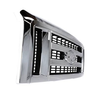 New Gray Insert Grille Assembly Compatible With Ford E-450 Super Duty Base 8 Cyl 6.2L E-250 Base 8 thumbnail 4