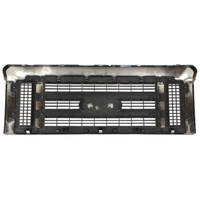 New Gray Insert Grille Assembly Compatible With Ford E-450 Super Duty Base 8 Cyl 6.2L E-250 Base 8 thumbnail 8