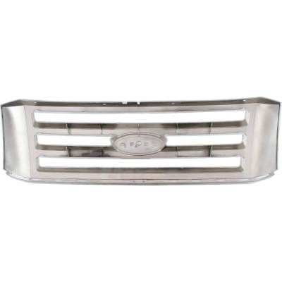 New Chrome Grille Assembly Compatible With Ford Expedition Max Xl 8 Cyl 5.4L Expedition King Ranch 8 thumbnail 10