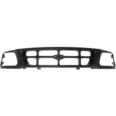 New Cross Bar Grille Assembly Compatible With Ford F-150 Xl 6 Cyl 4.2L F-250 Base 8 Cyl 4.6L F-250 thumbnail 2