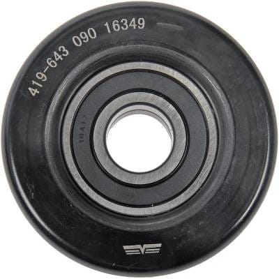 New Steel Accessory Belt Idler Pulley Compatible With Chevrolet Gmc Hummer Colorado Sport 5 Cyl 3.5L thumbnail 4
