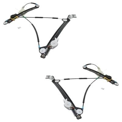 New Front Left And Front Right Window Regulator Compatible With Bmw 128I Base 6 Cyl 3.0L 135Is Base thumbnail 3