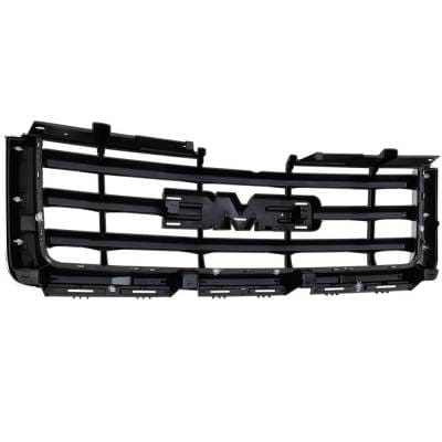 New Chrome Shell Grille Assembly Compatible With Gmc Sierra 1500 Slt 8 Cyl 5.3L Sierra 1500 Sl 8 Cyl thumbnail 8