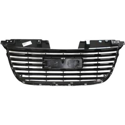 New Chrome/Textured Black Grille Assembly Compatible With Gmc Yukon Sle 8 Cyl 4.8L Yukon Xl 2500 Slt thumbnail 8