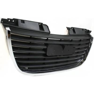 New Chrome/Textured Black Grille Assembly Compatible With Gmc Yukon Xl 2500 Slt 8 Cyl 6.0L Yukon Xl thumbnail 6