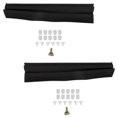 New Front Right And Front Left Door Molding And Beltlines Compatible With Toyota Highlander Le 6 Cyl thumbnail 2