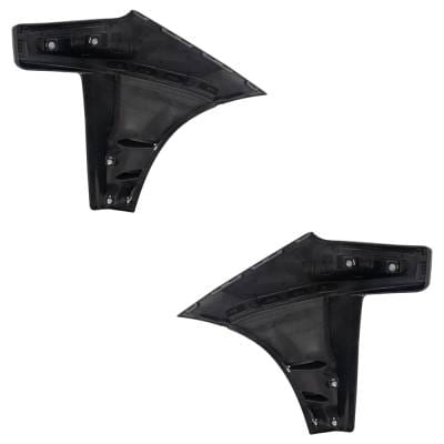 New Front Left Outer And Front Right Bumper Filler Compatible With Chevrolet Silverado 1500 Ltd Ltz thumbnail 8