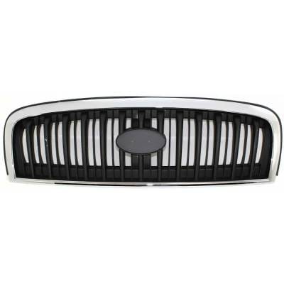 New Chrome/Painted Black Grille Assembly Compatible With Hyundai Sonata Base 4 Cyl 2.4L Sonata Gls 6 thumbnail 2
