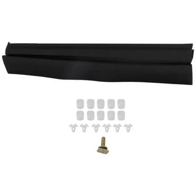 New Black Door Molding And Beltlines Compatible With Toyota Highlander Limited Platinum 6 Cyl 3.5L thumbnail 2