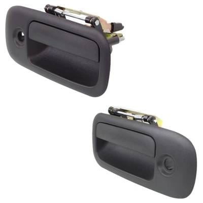 Front Driver And Passenger Side Exterior Door Handle Compatible With 2010-2023 Gmc Savana Textured thumbnail 4