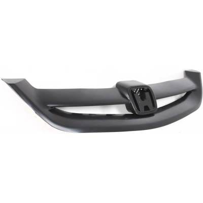 New Black Grille Assembly Compatible With Honda Civic Ex 4 Cyl 1.7L Civic Si 4 Cyl 1.7L Civic Lx 4 thumbnail 6