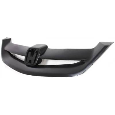 New Black Grille Assembly Compatible With Honda Civic Dx 4 Cyl 1.7L Civic Si 4 Cyl 2.0L Civic Lx 4 thumbnail 4