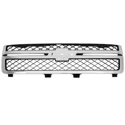 New Grille Assembly Compatible With Chevrolet Silverado 3500 Hd Ltz 8 Cyl 6.6L Silverado 2500 Hd Lt thumbnail 4