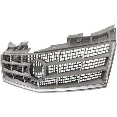 New Gray Grille Assembly Compatible With Cadillac Sts Base 6 Cyl 3.6L Sts Base 8 Cyl 4.6L 2008-2011 thumbnail 4