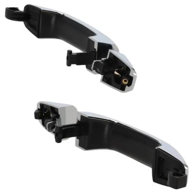 Front Driver And Passenger Side Exterior Door Handle Compatible With 2014-2022 Chevrolet Silverado thumbnail 7