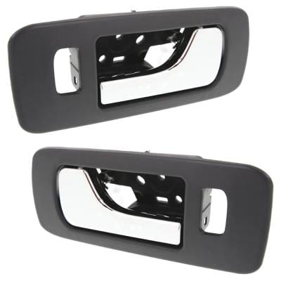Front Driver And Passenger Side Interior Door Handle Compatible With 2005-2011 Cadillac Sts Beige thumbnail 3