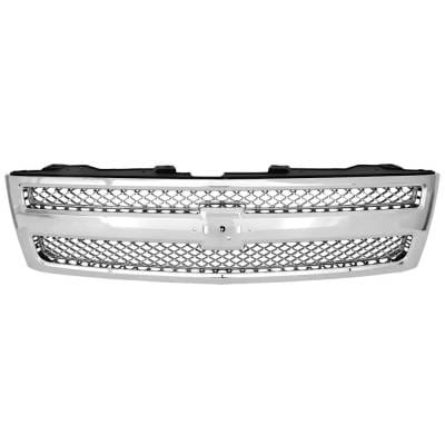 New Grille Assembly Compatible With Chevrolet Silverado 1500 Ltz 8 Cyl 6.2L Silverado 1500 Wt 8 Cyl thumbnail 4