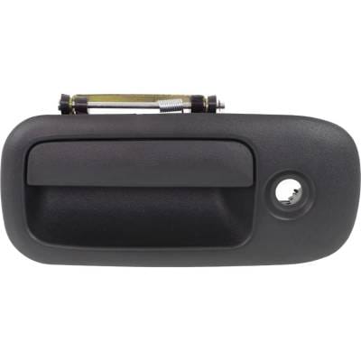 Front Driver Side Exterior Door Handle Compatible With 2010-2023 Gmc Savana Textured Black With Key thumbnail 2