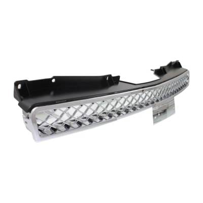 New Grille Assembly Compatible With Chevrolet Tahoe Hybrid 8 Cyl 6.0L Suburban 1500 Lt 8 Cyl 6.0L thumbnail 4