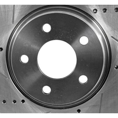New Cross-Drilled Brake Disc Compatible With Infiniti Nissan 370Z Heritage Edition 6 Cyl 3.7L 370Z thumbnail 14