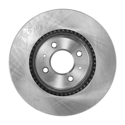 New Cast Iron Brake Disc Compatible With Hyundai Kia Accent Limited 4 Cyl 1.6L Accent L 4 Cyl 1.6L thumbnail 4
