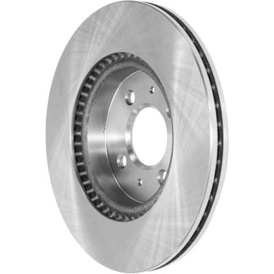 New Cast Iron Brake Disc Compatible With Hyundai Kia Accent Limited 4 Cyl 1.6L Accent L 4 Cyl 1.6L thumbnail 8