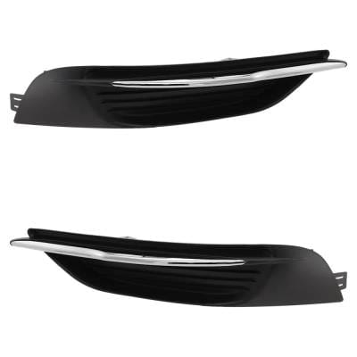 New Front Left And Front Right Fog Light Cover Compatible With Chrysler 200 Lx 4 Cyl 2.4L 200 Lx 6