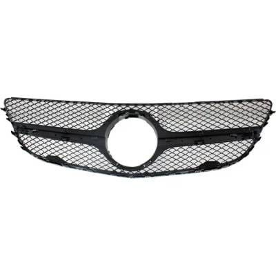 New Black Grille Assembly Compatible With Mercedes Benz E350 Base 6 Cyl 3.5L E550 Base 8 Cyl 4.7L thumbnail 10