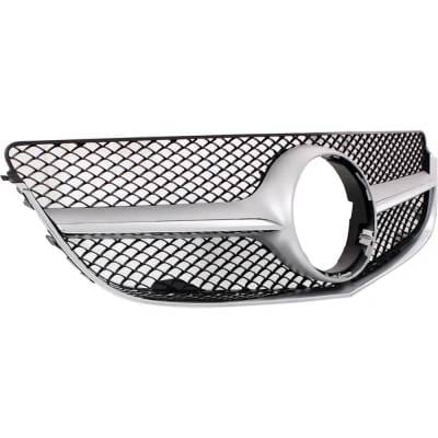 New Black Grille Assembly Compatible With Mercedes Benz E400 4Matic 6 Cyl 3.0L E350 4Matic 6 Cyl thumbnail 6