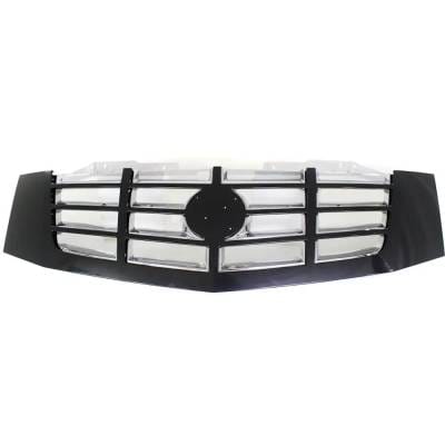 New Chrome Insert Grille Assembly Compatible With Cadillac Escalade Base 8 Cyl 6.2L Escalade Luxury thumbnail 2