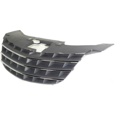 New Gray Grille Assembly Compatible With Chrysler Sebring Limited 6 Cyl 3.5L Sebring Touring 4 Cyl thumbnail 4