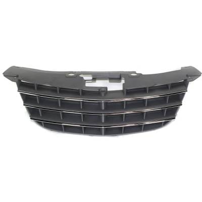 New Gray Grille Assembly Compatible With Chrysler Sebring Lx 6 Cyl 2.7L Sebring Touring 6 Cyl 2.7L thumbnail 2
