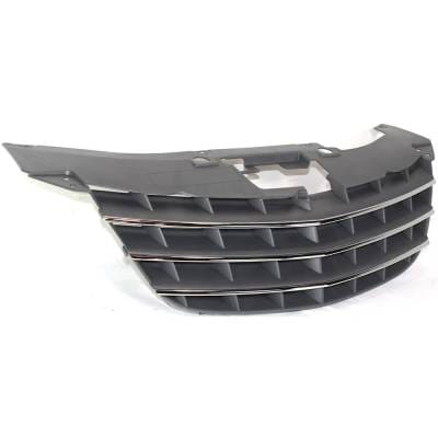 New Gray Grille Assembly Compatible With Chrysler Sebring Lx 6 Cyl 2.7L Sebring Touring 6 Cyl 2.7L thumbnail 6