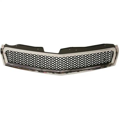 Chrome Shell Grille Assembly Compatible With Chevrolet Traverse Lt 6 Cyl 3.6L Traverse Ls 6 Cyl 3.6L thumbnail 2