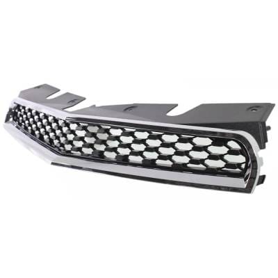 New Chrome Shell Grille Assembly Compatible With Chevrolet Equinox Ltz 6 Cyl 3.6L Equinox Ltz 6 Cyl thumbnail 4