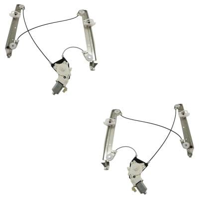 New Front Left And Front Right Window Regulator Compatible With Dodge Caliber Heat 4 Cyl 2.0L thumbnail 2