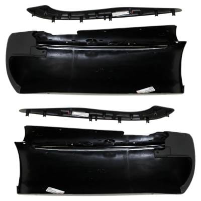 New Pair Of Quarter Panel Extension Compatible With Chevrolet Gmc S10 Ls 6 Cyl 4.3L Sonoma Sle 4 Cyl thumbnail 10