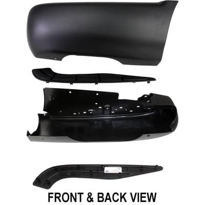 New Right Quarter Panel Extension Compatible With Chevrolet Gmc Sonoma Sls 6 Cyl 4.3L S10 Ls 6 Cyl thumbnail 4