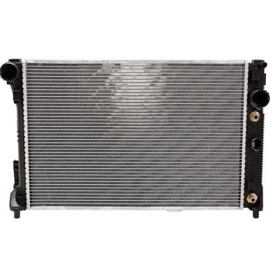New Aluminum Radiator Compatible With Mercedes Benz C300 Luxury 6 Cyl 3.0L C300 4Matic Sport 6 Cyl thumbnail 2